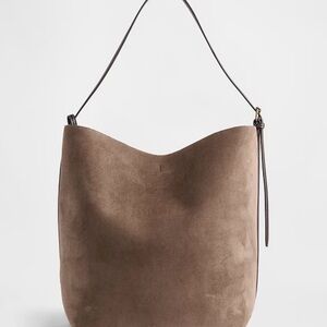 GAP Tan Suede Hobo Bag
